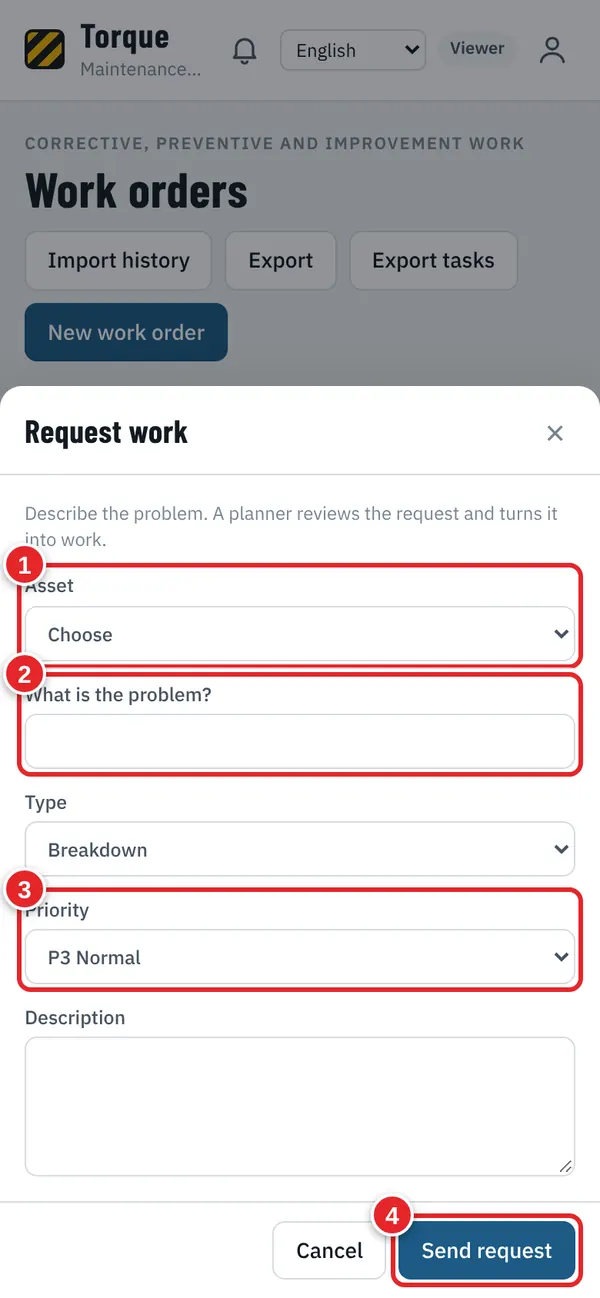Viewer: report a problem (free)
